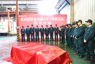 PG电子游戏首台AGV智能幼车揭彩首发